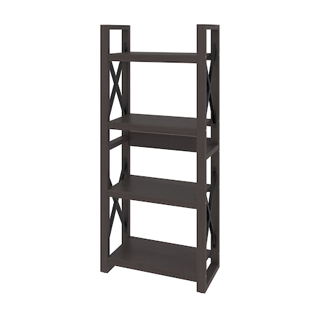 Bestar Talita 27W Bookcase, Storm Gray 104700-000074